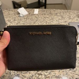 Michael Kora Double-Zipper Wallet